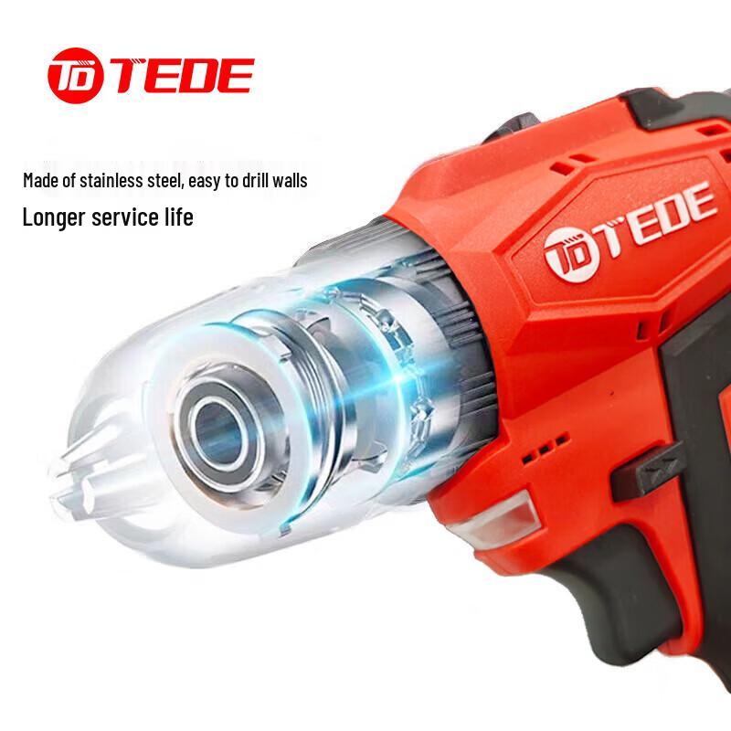 Беспроводная литиевая электрическая дрель TEDE YD-5080