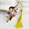 Ancient Chinese Landscape Painting Bookmark Beautiful Beautiful Leaf Vein Bookmark Gift To Classmates and Friends