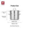 Zwilling Набор кастрюль-пароварок из нержавеющей стали 304