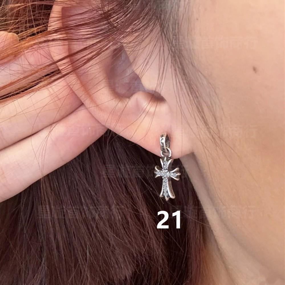 Новые висячие серьги G-Dragon с цветными бриллиантами для мужчин и женщин, белая медь, тайское серебро, серебряная игла s925