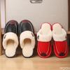 Модные водонепроницаемые хлопковые тапочки для женской зимней спальни, дома, для домашнего использования, холодные, теплые, противоскользящие, мягкие женские хлопковые тапочки