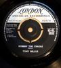7-дюймовая пластинка TONY BELLUS - Robbin' The Cradle  45HL8933 London Records, 1959 UK Поп Б/У