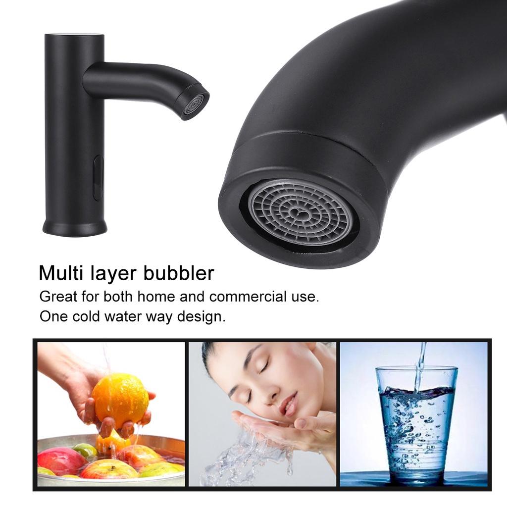 Sink Faucets Water Tap Automatic Infrared Sensor Faucet Deck Mount Smart Touch Hands Free Inductive Water Tap Kitchen