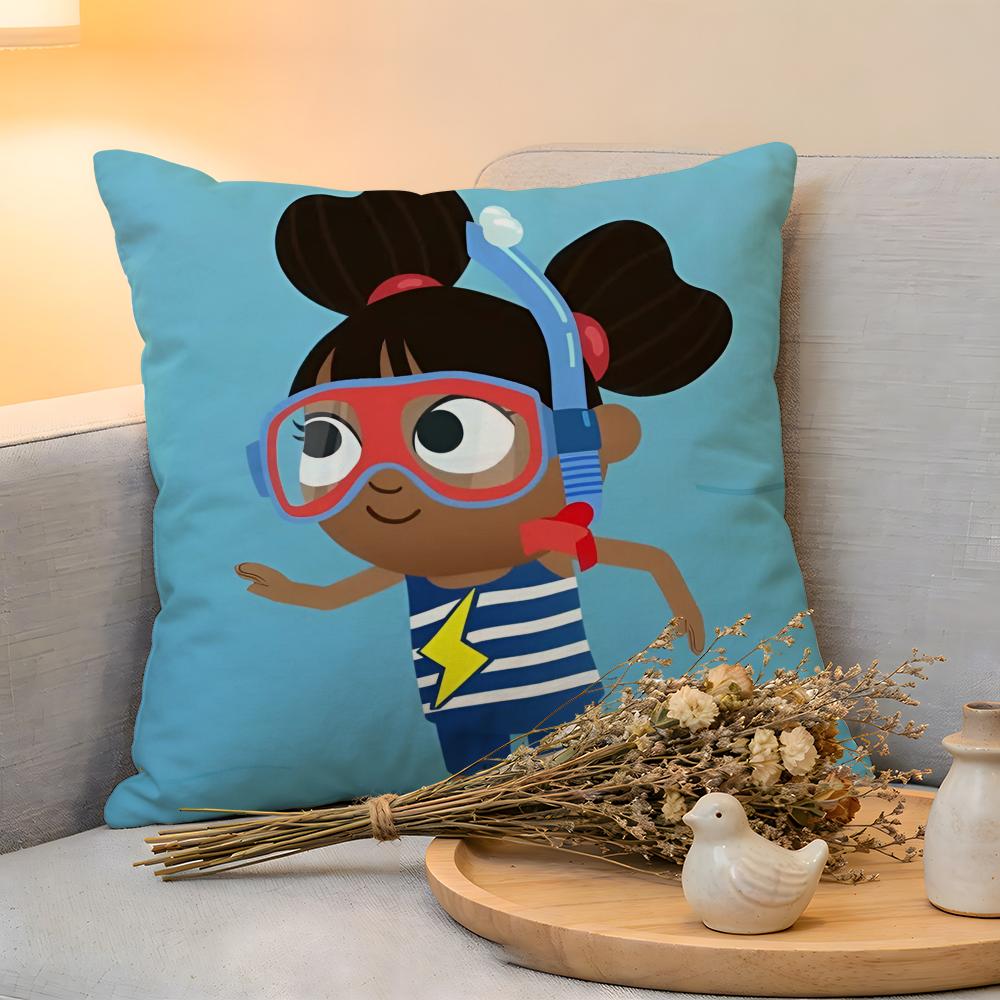 Cushion Cover Linen SkinFriendly Soft Decorative Case for Sofa Home Decor YYakka Dee Pillow cover