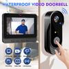 WIFI 2.4G Camera Doorbell HD Video Intercom Outdoor Wireless Waterproof Door Bell Security Protection IR Night Vision Smart Home