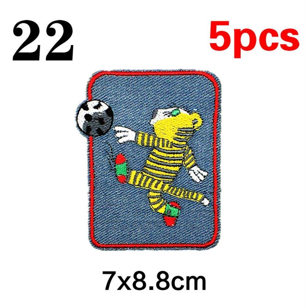 Cartoon Sewing Elbow Jeans Stickers Knee Appliques Patches Embroidered Badges