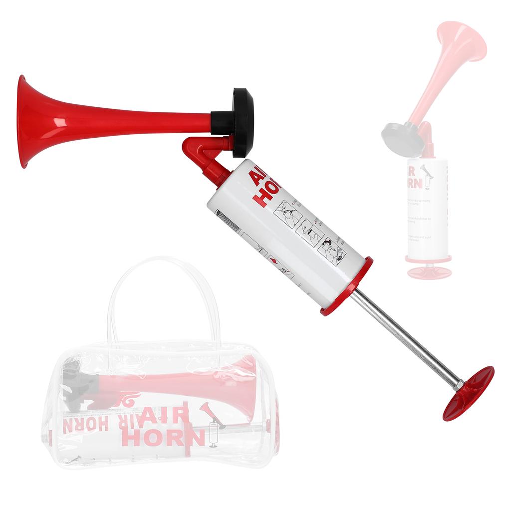 Ручной воздушный горн Портативный воздушный насос Горн Громкий генератор шума Сигнальный горн для спортивных мероприятий, вечеринок по случаю дня рождения