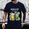Футболка для мужчин HELLO FRIDAY Графические топы Одежда Y2k Любители пива День выпивки Футболки для вечеринок Соответствующая одежда Уличная одежда больших размеров