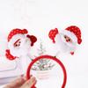 Antlers Santa Claus Elk Christmas Decoration Fashion Hair Hoop Christmas Hair Band Cartoon Headband