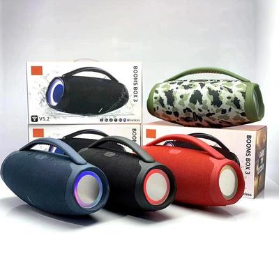 Новый портативный RGB Bluetooth-динамик высокой мощности Booms BOX3.