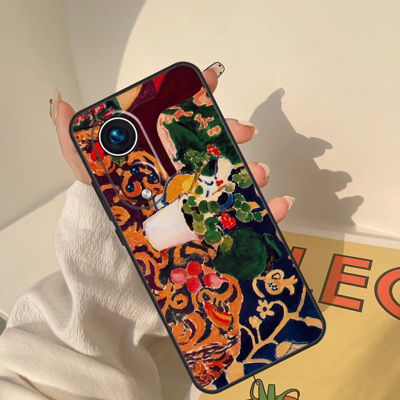 Кейс для рисования в стиле Анри Матисса для Honor Magic 7 Lite 5 6 8 Pro Чехол для Honor 200 400 50 70 90 X8a X8b X9a X9b X9c