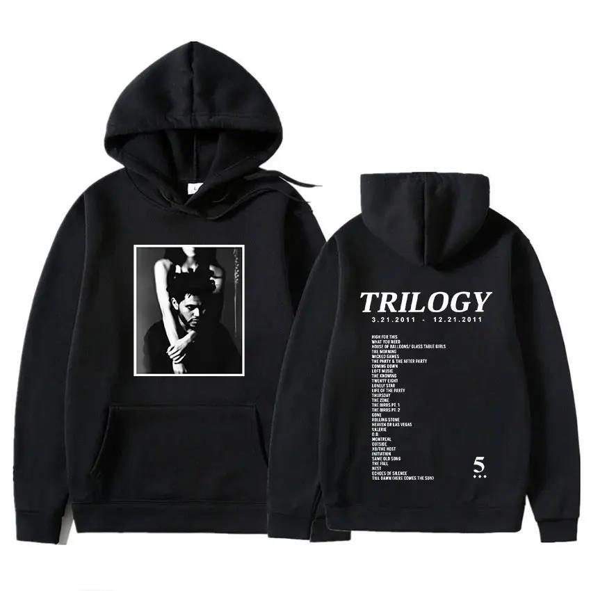 Ретро Худи The Weeknd Графическое After Hours Til Dawn Оверсайз