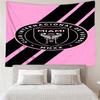 Inter Miami CF Tapestry for Bedroom Aesthetic Classroom Tapestries Wall Hanging for Living Room Dorm Office,Ideal Creative Gift