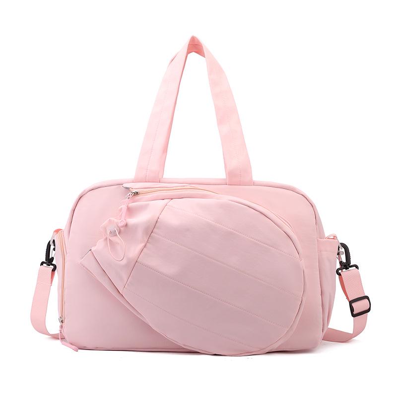 Women's Large Capacity Badminton & Tennis Bag with Dry/Wet Separation - Handheld & Shoulder Options