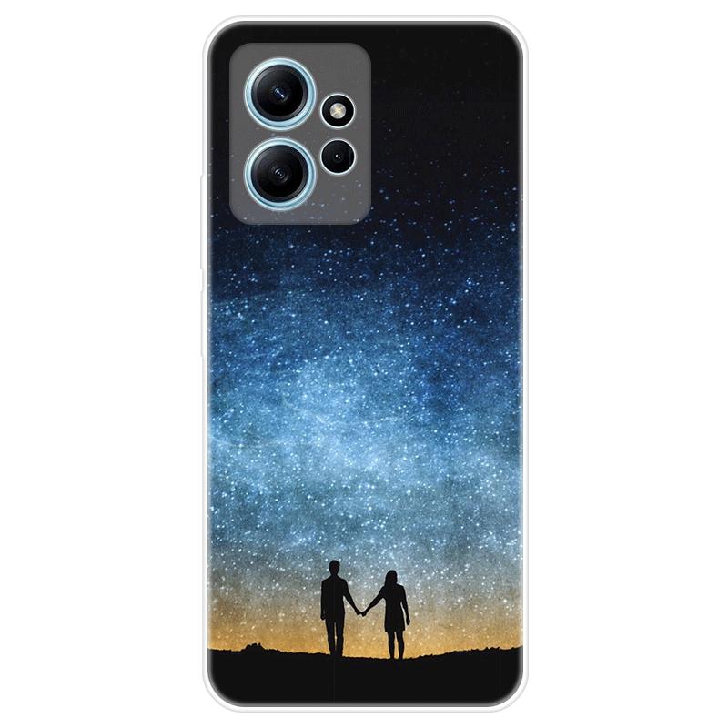 Для Xiaomi Redmi Note 12 Note12 4G чехол Мягкая силиконовая задняя крышка Мультяшный чехол для телефона Разнообразие