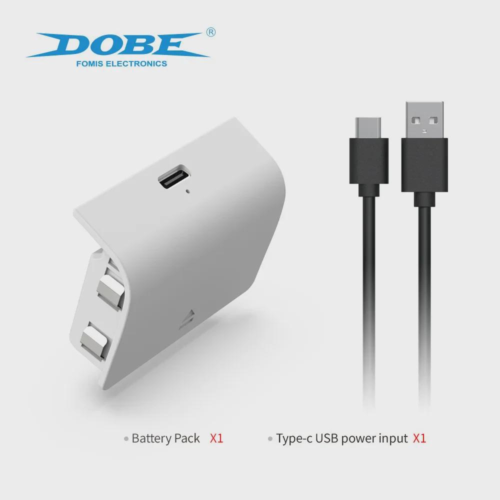 Беспроводной геймпад Xbox Series X/S, аккумуляторная батарея емкостью 800 мАч + кабель для зарядки