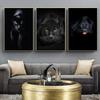 Black Leopard Picture Print Animal Canvas Painting Panther Wall Art Posters Modern Living Room Decoration Paintings Home Cuadros