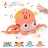 Children Induction Escape Octopus Crab Crawling Toy Infant Electronic Pets Musical Playthings Learning Christmas Gift Idea Baby Toddler Moving Toy
