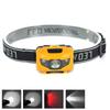 ABS Mini Head Lamp AAA Battery Powered LED Headlight Portable Super Bright