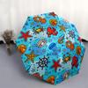 1pc Oceanic Adventure: Dive into the Depths with Colorful Sea Creatures! Umbrella with Plastic Handle,Suitable for All Seasons UmbrellaPT514