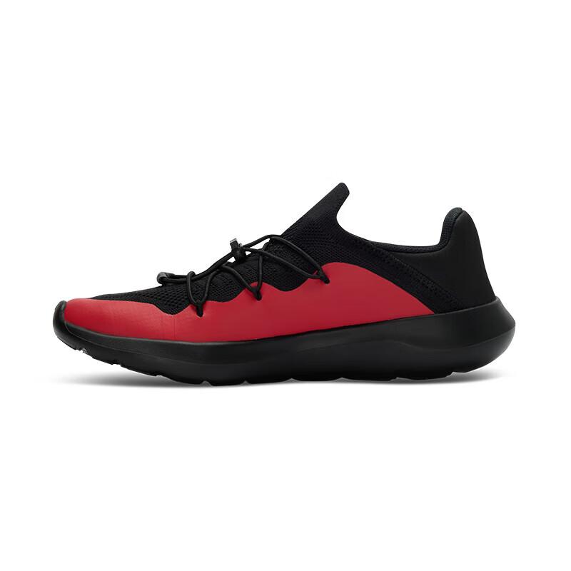 Under Armour Easy Step Cny Soft Comfortable Low Top Lifestyle Shoes Unisex Shoes Red Black 6007578-002