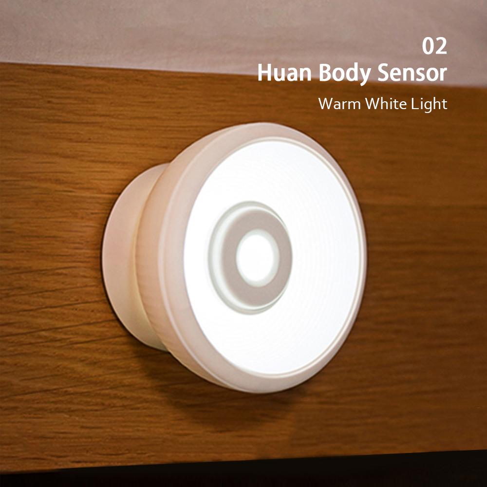 Xiaomi Yeelight ночник датчик движения Декор для спальни перезаряжаемый светодиодный ночник для кухонного шкафа, шкафа, прохода