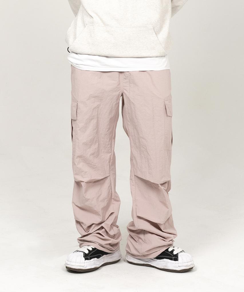 AT THE MOMENT Parachute Cargo Pants (4 Colors)