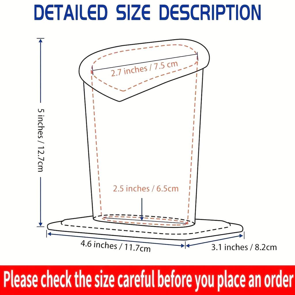 Pack of 1 Plush Lined Glasses Holder Stand Protective Glasses Case for Desks or Nightstands