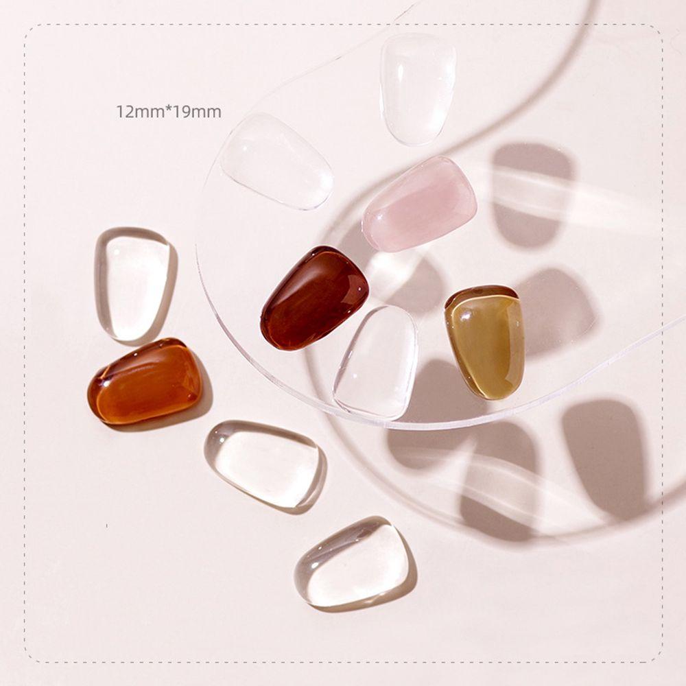 Card Round Shape Glass Color Card Nail Polish Gel Display Tablet Nail Color Showing Nail Art Tool