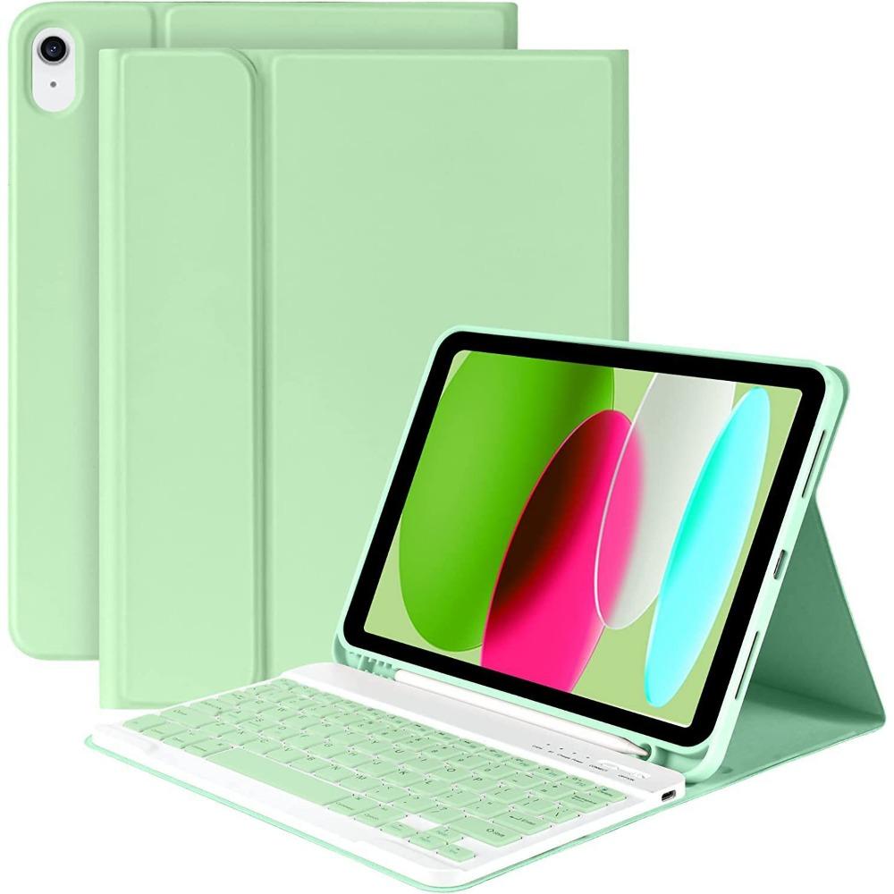 Bluetooth-клавиатура для iPad 10.2 Ультратонкая Беспроводная Air45 с защитным чехлом 10s