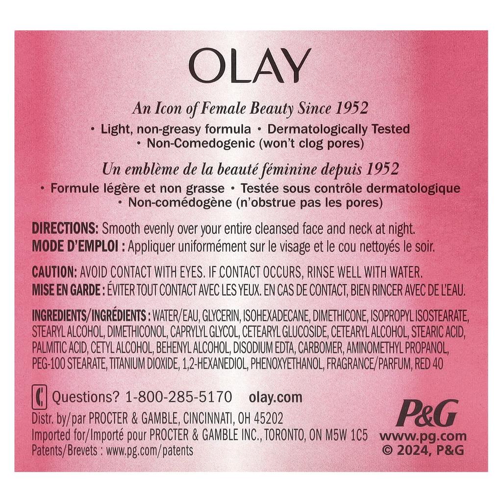 Night of Olay, Firming Night Cream, 1.9 Fl Oz (56 Ml)