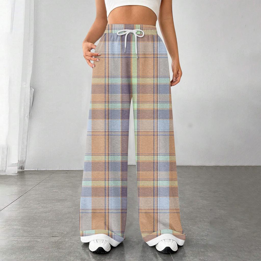 Женские модные свободные повседневные спортивные брюки с завязками и закрытой талией, повседневные брюки