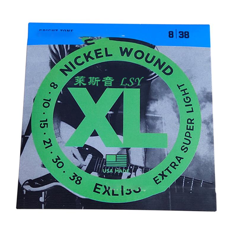 Гитарные струны, нержавеющая стальная проволока, струны для электрогитары, запасные части, музыкальные инструменты