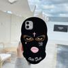 Мягкий силиконовый чехол с 3D средним пальцем «Чужой» для iPhone 14 13 12 11 Pro Max X XR Xs Max 7 8 Plus Se 2020, защитная задняя крышка