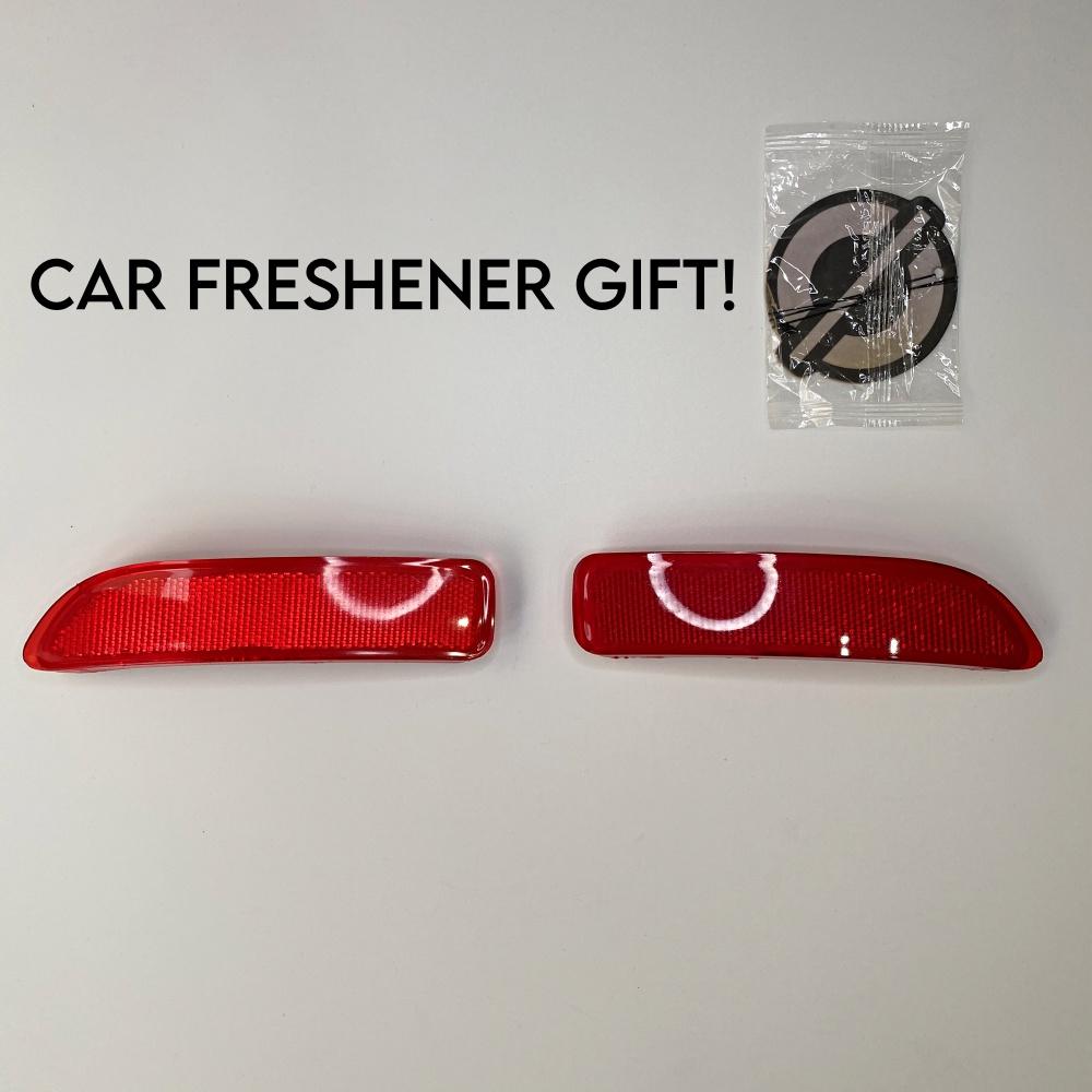 Задний отражатель для Dacia Dokker для Logan MCV для Lodgy Левый и правый отражатель бампера Красные светоотражающие полосы 8200751778 8200751779