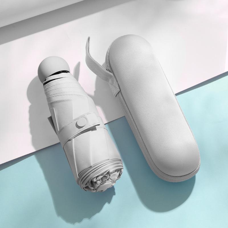 50% скидка на восемь капсульных зонтов с солнцезащитным кремом и защитой от ультрафиолета, сверхлегкий маленький зонт от солнца