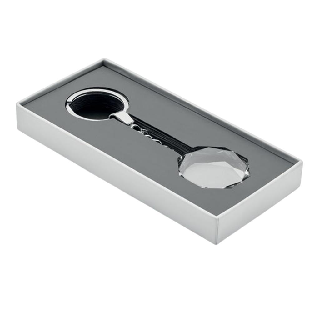 MidOcean Roundward Round Glass Keyring