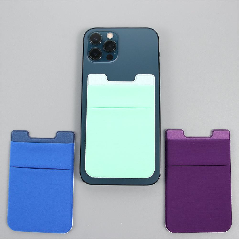 Card Card Sleeve Adhesive Sticker Storage Wallet Mobile Wallet Phone Card Holder Phone Back Pocket