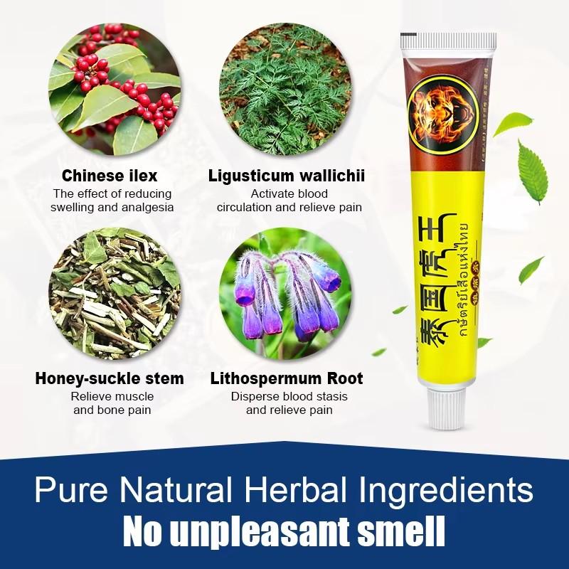 Мазь Tiger Balm, лечебный крем от боли в суставах для шеи, спины, поясницы, позвоночника, обезболивающий крем