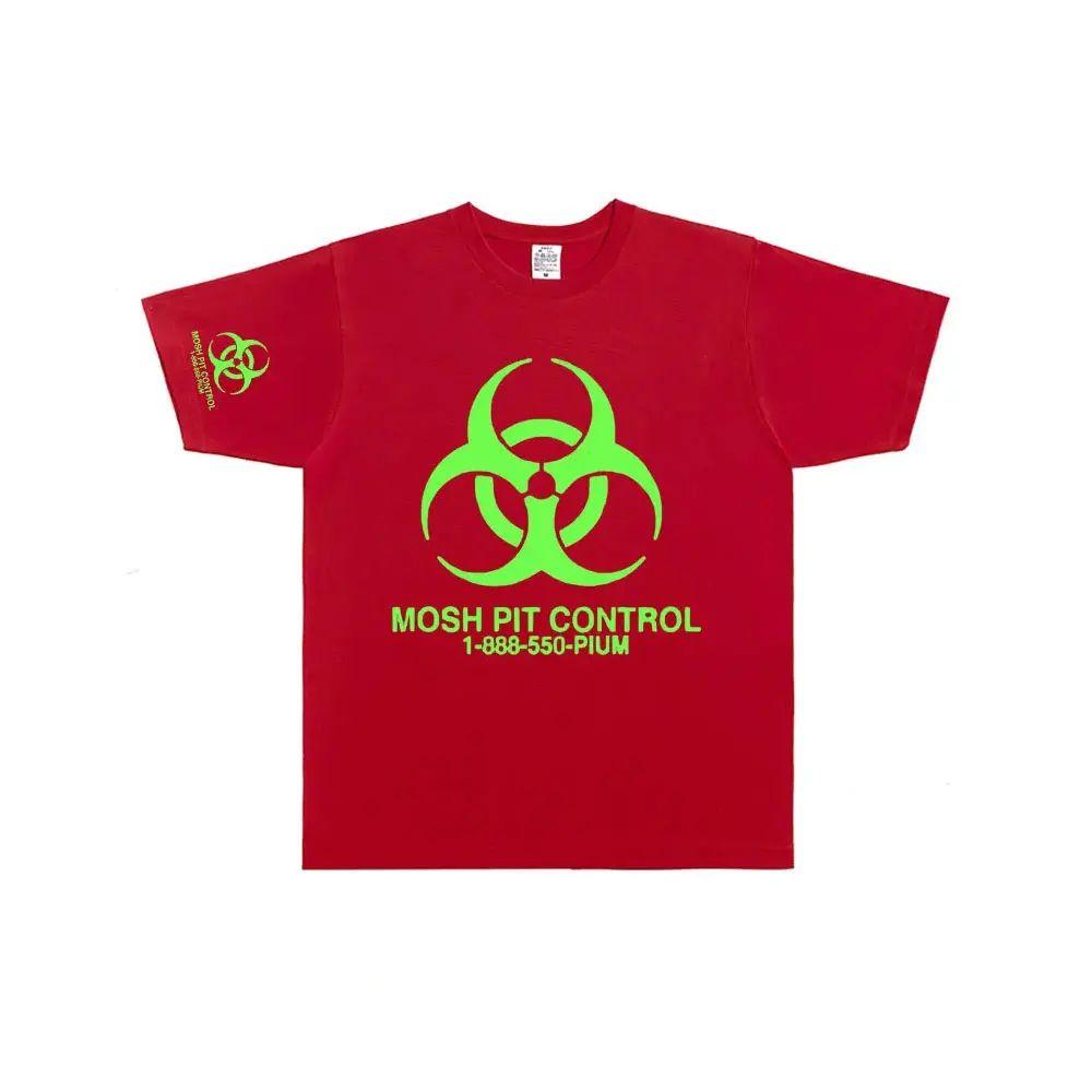 Футболка Homixide Gang Mosh Pit Control Playboi Carti Opium Мерч HXG Футболки Мужские Женские Хип-Хоп Оверсайз Хлопковый Топ Стритвир
