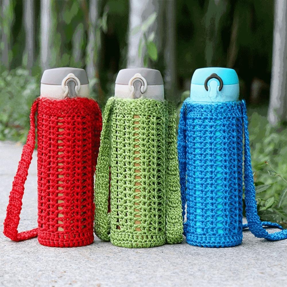 Reusable Water Bottle Carrier Bag Heat Insulated Thermos Cup Sleeve  Water Bottle Accessories