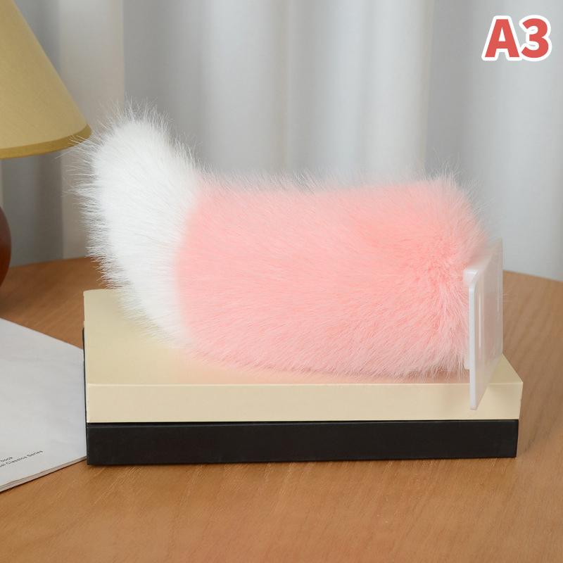 Remote Control Electric Car Tail Electric Bicycle Tail Wagging Moving Rechargeable Plush Animal Tail Auto Motorcycle Decoration