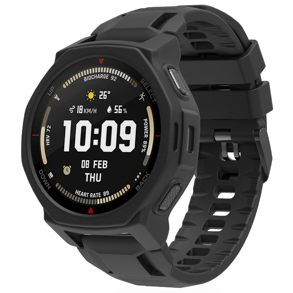 Для Huami Amazfit T-Rex 3 Pro 44 мм Чехол для часов Мягкий силиконовый Полый каркас-чехол для часов