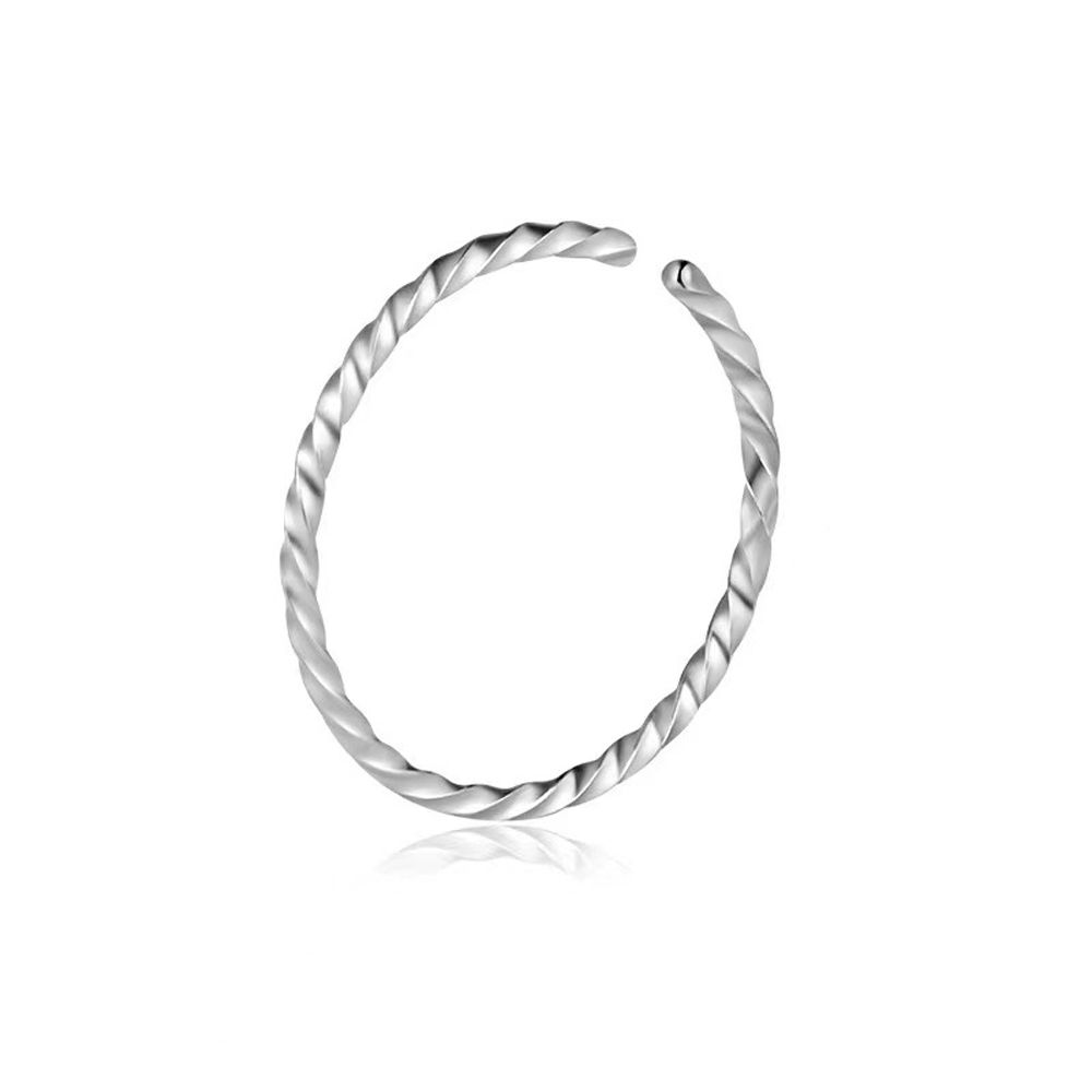 Аксессуары Девушка Подарок Поддельные Пирсинг Твист Кольца Для Носа Корейский Стиль Украшения Для Тела Женщин Носовой Зажим