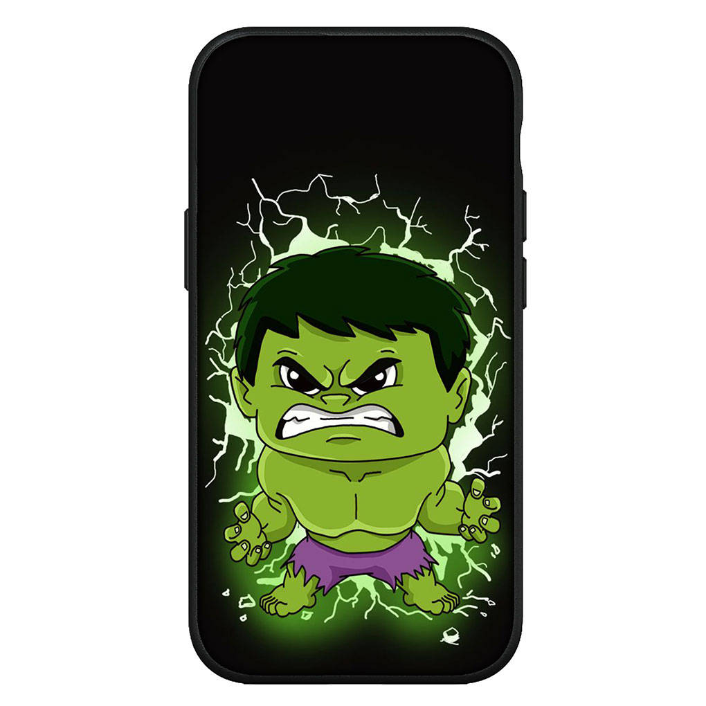 Чехол для iPhone 16 15 Xiaomi Redmi Note 14 13 12 11 Pro Max X 8 9 16e Samsung Galaxy S25 S24 S23 Moto G54 G85 G75 OPPO Huawei Hulk Comics Phone Case