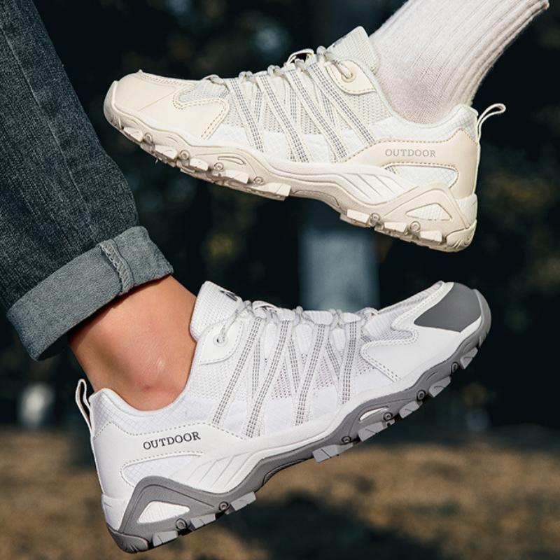 Весенне-летняя мужская и женская обувь для активного отдыха Сетчатая дышащая Нескользящая Парная обувь для хайкинга Низкие кроссовки для хайкинга