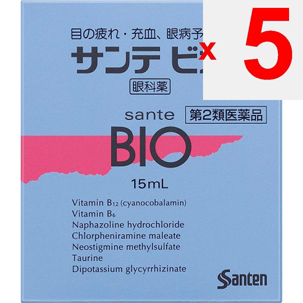 Santen Pharmaceutical Sante Bio 15 мл Капли для глаз при перенапряжении и усталости глаз Показания: Усталость глаз, гиперемия конъюнктивы, профилактика глазных заболеваний