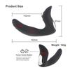 Prostate Massager Anal Vibrator 10 Modes Delay Ejaculation G Spot Stimulation Butt Plug Vibrating Dildo Sex Toy for Adult Couple