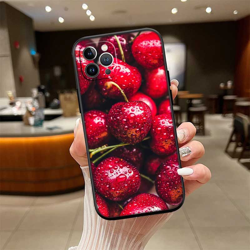 UP21 Cherry summer fruit New High-End Shell Phone Case for Xiaomi Poco C40 C50 C51 C55 C65 C71 C75 F3 F5 F6 F7 M2 M3 Pro Ultra