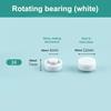 10Pcs Rotatable Transfer Bead Nail Decoration Spinning Nail Charms Manicure Rotating Jewelry Accessory Rotating Bearing